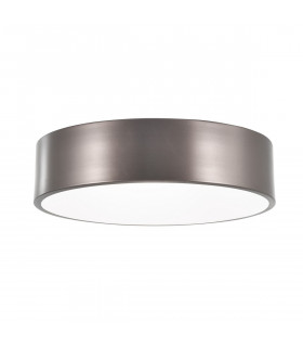 Finezza 3 Light Cylindrical Ceiling Light Bronze Metal LED E27-1