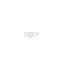 Ragu 36cm Flush Ceiling Light Metal Bronze Outside Matt White Inside LED E27-3