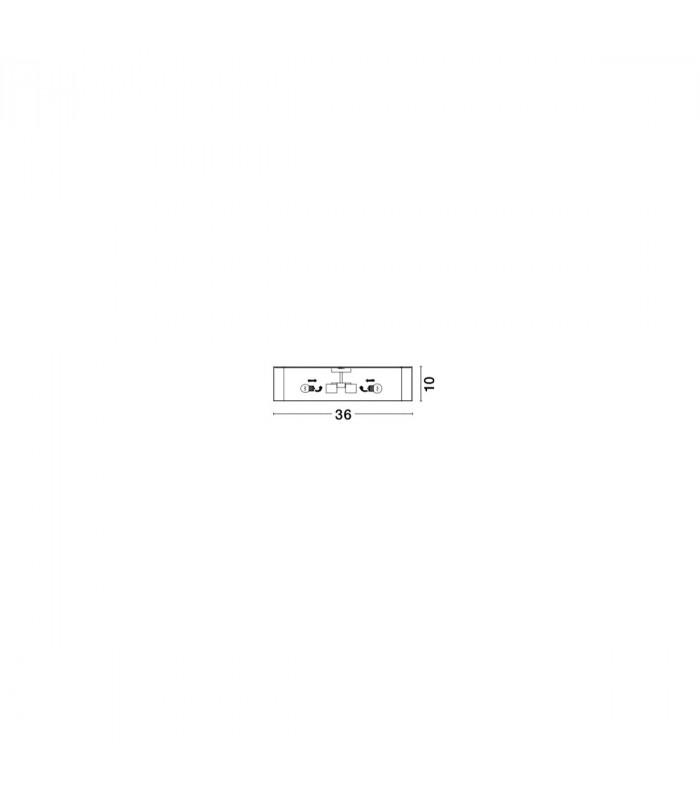 Ragu 36cm Flush Ceiling Light Metal Bronze Outside Matt White Inside LED E27-3