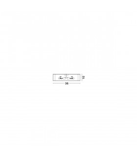Ragu 36cm Flush Ceiling Light Metal White Outside Matt White Inside LED E27-2