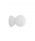 Zero Wall Lamp White Gypsum Opal Glass LED G9-1