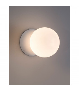Zero Wall Lamp White Gypsum Opal Glass LED G9-2