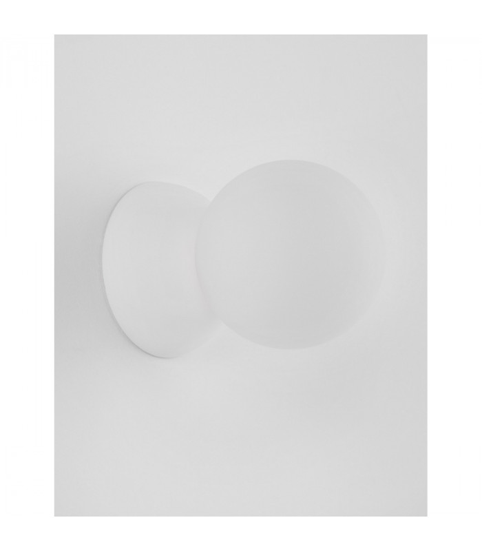 Zero Wall Lamp White Gypsum Opal Glass LED G9-4