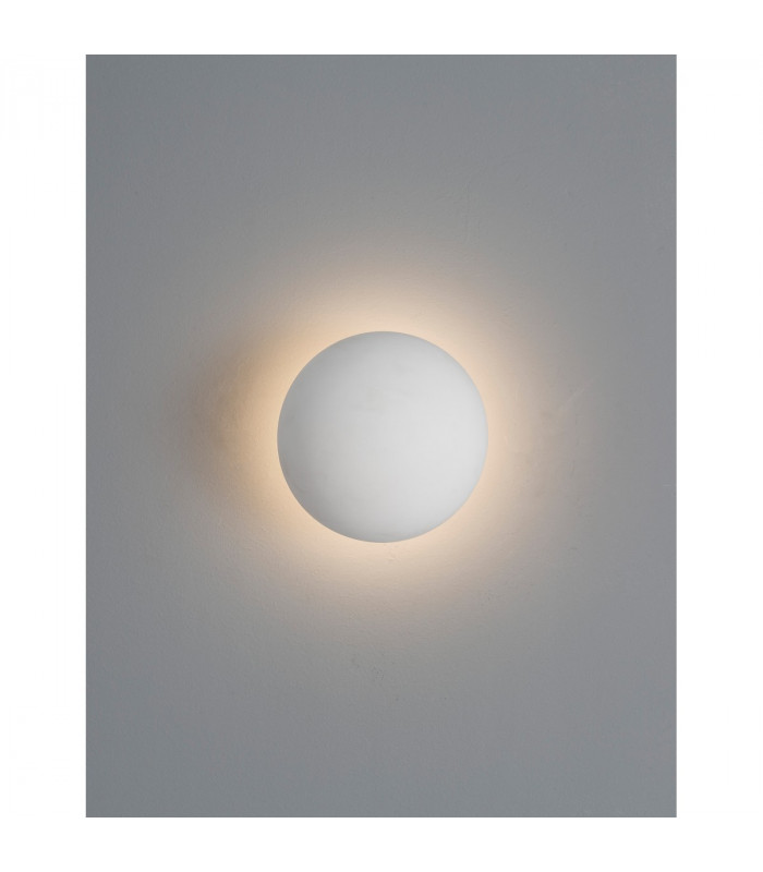 Netune Integrated LED Wall Lamp White Gypsum White Aluminium LED 6W 160Lm 3000K-2