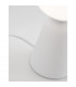 Zero Globe Table Lamp White Gypsum Opal Glass LED G9-5