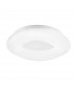 Cia Integrated LED Semi Flush Light White Aluminium LED 50W 3000KLm 3000K-1
