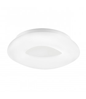 Cia Integrated LED Semi Flush Light White Aluminium LED 50W 3000KLm 3000K-1