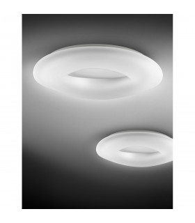 Cia Integrated LED Semi Flush Light White Aluminium LED 38W 2280Lm 3000K-2
