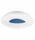 Cia Integrated LED Semi Flush Light Blue Aluminium LED 38W 2280Lm 3000K-1