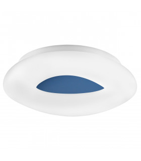 Cia Integrated LED Semi Flush Light Blue Aluminium LED 38W 2280Lm 3000K-1