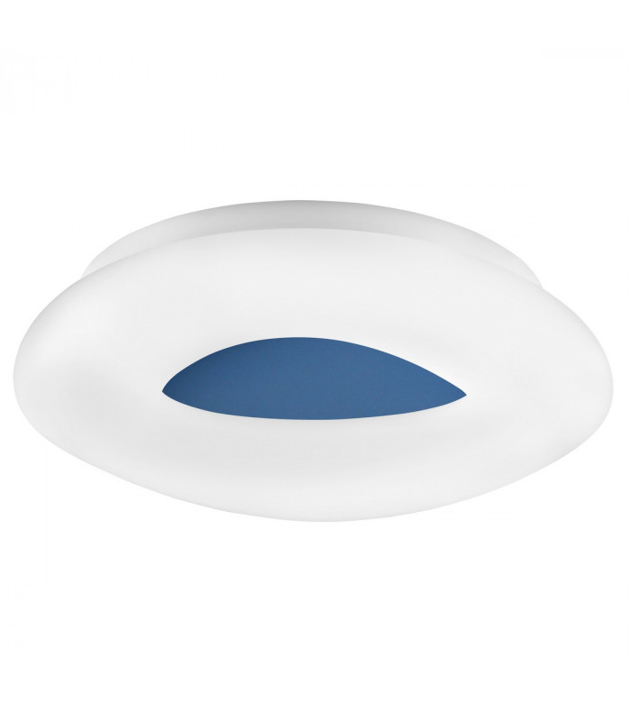 Cia Integrated LED Semi Flush Light Blue Aluminium LED 38W 2280Lm 3000K-1