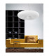 Bianco 4 Light Pendant Ceiling Light Opal White Glass Chrome Aluminium LED E27-2