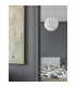 Nevoso 40cm Globe Pendant Ceiling Light Opal Glass Chrome Metal LED E27-2
