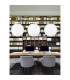 Nevoso 50cm Globe Pendant Ceiling Light Opal Glass Chrome Metal LED E27-2