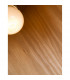 Wera Dome Pendant Ceiling Light Natural Wood Dark Brown Fabric Cable Solid Wood Canopy LED E27 IP20 25-5