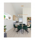 Gropius Integrated LED Pendant Ceiling Light Dimmable Wood Colour White Aluminium LED 38W 2650Lm 3000K-2