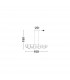Gropius Integrated LED Pendant Ceiling Light Dimmable Wood Colour White Aluminium LED 38W 2650Lm 3000K-6