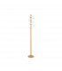 Gropius LED Integrated Floor Lamp Wood Colour White Aluminium LED 18W 1260Lm 3000K-1