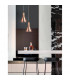 Venanzio Dome Pendant Ceiling Light Copper Metal Natural Wood LED E14-2