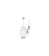 Aurora Dome Pendant Ceiling Light Natural Bamboo Black Fabric Wire Base LED E27-9