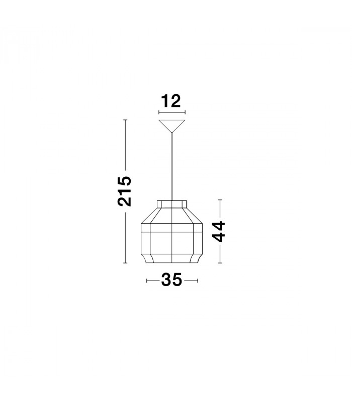 Mia Dome Pendant Ceiling Light Natural Rattan Black Fabric Wire Base LED E27-6