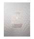 Mia Dome Pendant Ceiling Light Metal Bamboo White wash colour