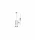 Aurora Dome Pendant Ceiling Light Natural Rattan Black Fabric Wire Base LED E27-8