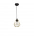 Isabella 15cm Wire Frame Pendant Ceiling Light Steel Brass Gold Black Cable LED E27 40W