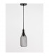 Neva 11cm Dome Pendant Ceiling Light Black Metal Black LED E27-3