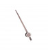 Kedo 80cm Integrated LED Wall Lamp Brushed Coffee Aluminium LED 18W 750Lm 3000K-1