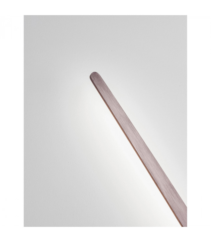 Kedo 80cm Integrated LED Wall Lamp Brushed Coffee Aluminium LED 18W 750Lm 3000K-5