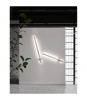 Kedo 100cm Integrated LED Wall Lamp Brushed Coffee Aluminium LED 18W 750Lm 3000K-2