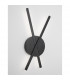 Reslin Integrated LED Wall Lamp Sandy Black Aluminium LED 18W 890Lm 3000K-4
