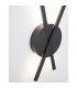 Reslin Integrated LED Wall Lamp Sandy Black Aluminium LED 18W 890Lm 3000K-5