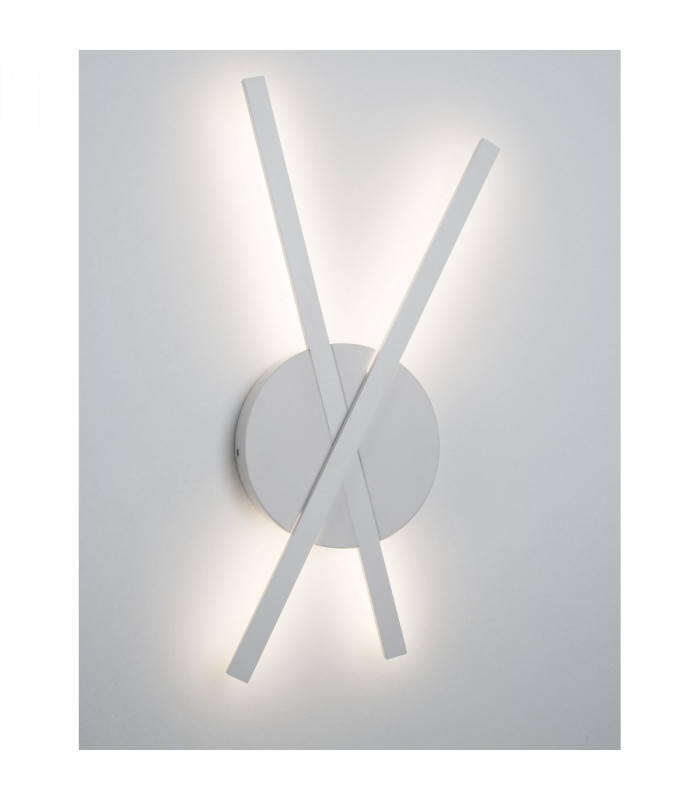 Reslin Integrated LED Wall Lamp Sandy White Aluminium LED 18W 890Lm 3000K-2
