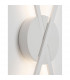 Reslin Integrated LED Wall Lamp Sandy White Aluminium LED 18W 890Lm 3000K-4