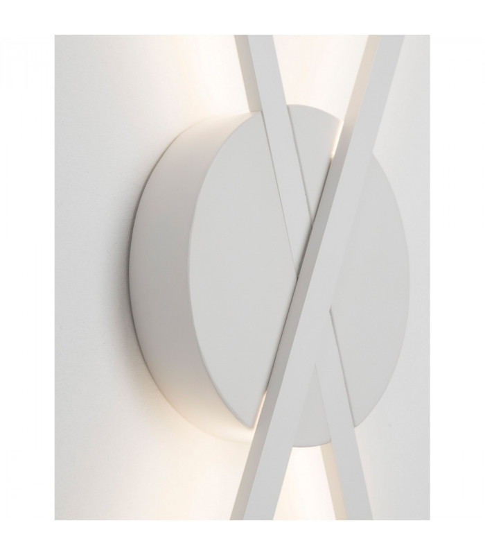 Reslin Integrated LED Wall Lamp Sandy White Aluminium LED 18W 890Lm 3000K-4