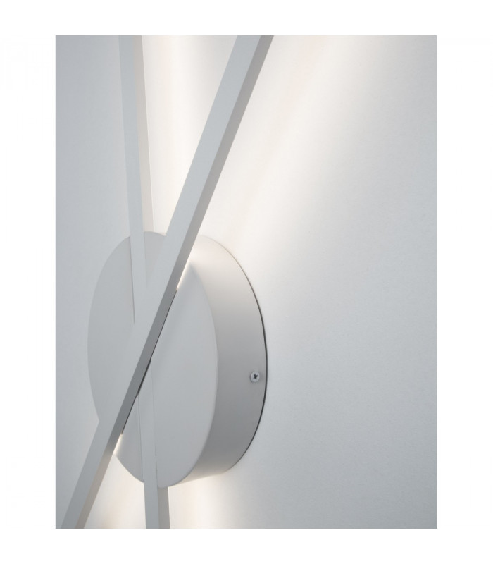Reslin Integrated LED Wall Lamp Sandy White Aluminium LED 18W 890Lm 3000K-5