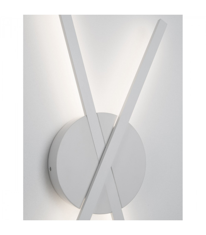 Reslin Integrated LED Wall Lamp Sandy White Aluminium LED 18W 890Lm 3000K-6