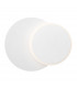 Austin Round Integrated LED Wall Lamp White Aluminium Led 6W-1