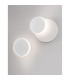 Austin Round Integrated LED Wall Lamp White Aluminium Led 6W-2