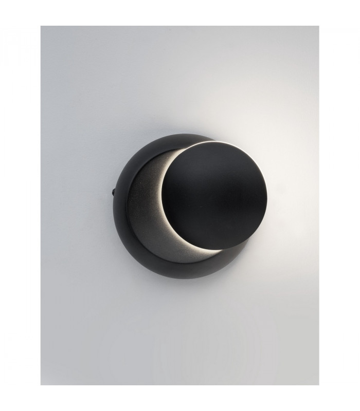 Odin Integrated LED Wall Lamp Black Aluminium Led 5W-3
