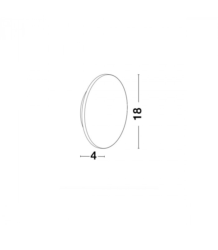 Astrid Integrated LED Wall Lamp Sandy White Metal Aluminium Acrylic LED 12W 1264Lm 3000K-6
