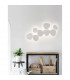 Cronus Integrated LED Wall Lamp White Gypsum Aluminium LED 10W 927Lm 3000K-2