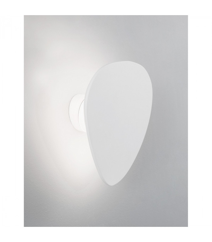 Cronus Integrated LED Wall Lamp White Gypsum Aluminium LED 10W 927Lm 3000K-3