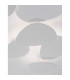 Cronus Integrated LED Wall Lamp White Gypsum Aluminium LED 10W 927Lm 3000K-6
