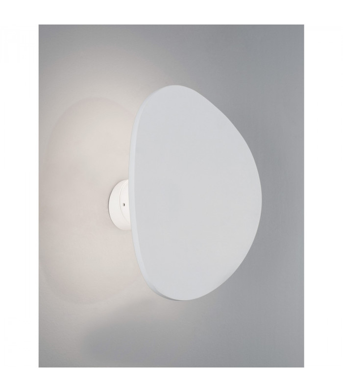 Cronus Integrated LED Wall Lamp White Gypsum Aluminium LED 12W 1121Lm 3000K-4