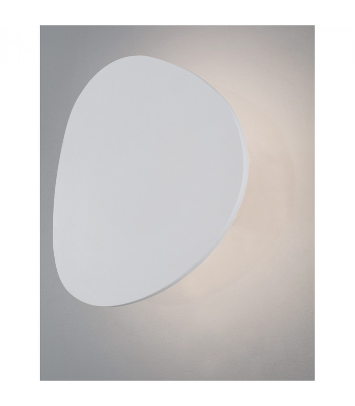 Cronus Integrated LED Wall Lamp White Gypsum Aluminium LED 12W 1121Lm 3000K-6