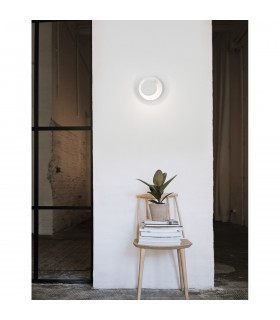 Otto Integrated LED Wall Lamp Sandy White Metal Aluminium Acrylic LED 5W 469Lm 3000K-2