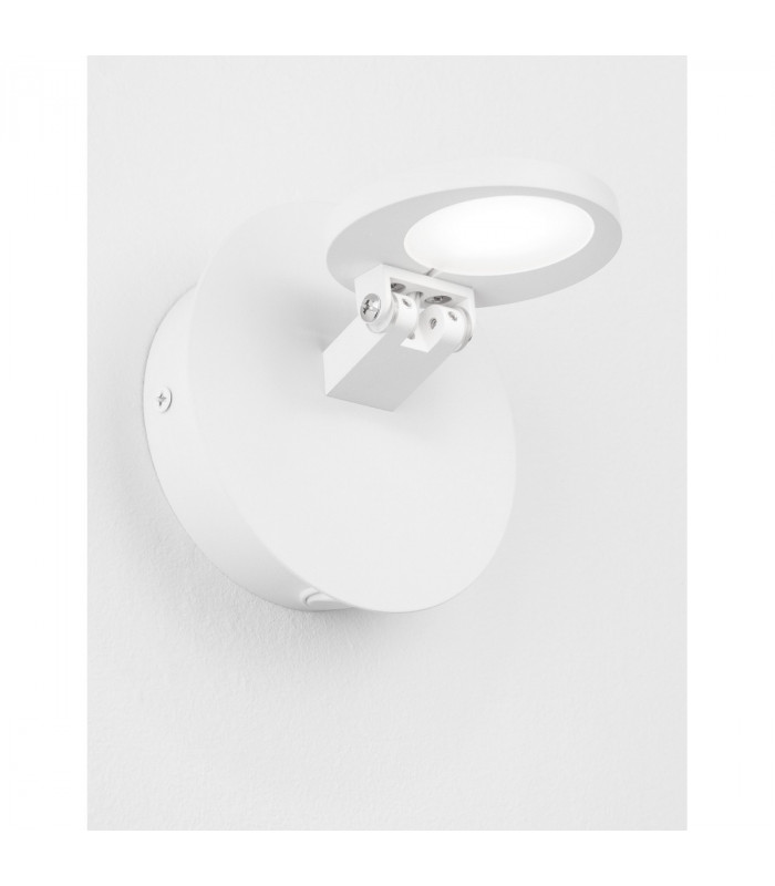 Otto Integrated LED Wall Lamp Sandy White Metal Aluminium Acrylic LED 5W 469Lm 3000K-5